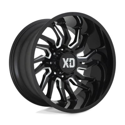 Rueda fresada negra brillante 22x10 XD XD858 TENSION 5x5 (-18 mm) Foto 1 de 4