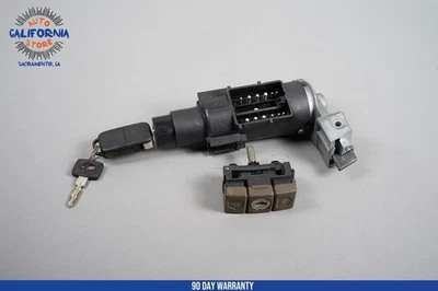 92-95 Mercedes W140 S600 S320 Interruptor de encendido de dirección Guantera Bloqueo con llave OEM Foto 1 de 4