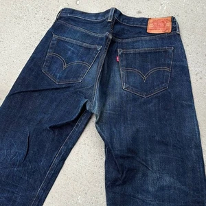 Levi's 50S-XX 1955 Modell Jeans W32 L31 blau, Japan Made, Big E, Vintage Reissue - Bild 1 von 10