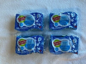 (8) 3M Scotch-Brite Scrub Dots Non-Scratch Sponges 4.4” x 2.6” x .6” - Picture 1 of 6