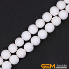 White Shell Natural Gemstone Flower Hand Carved Loose Beads Jewellery Making AU