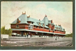 (3554) 1909 P/C MANDÍBULA DE ALCE, ESTACIÓN SASK CPR USADA - Imagen 1 de 2