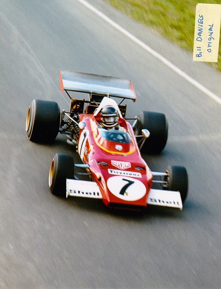 Jacky Ickx Scuderia Ferrari Watkins Glen F1 Grand Prix Race 1972 8 X 10 PHOTO 5 - Image 1 of 1