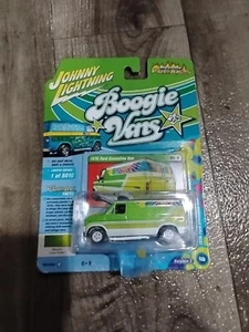 Johnny Lightning 2021 "BOOGIE VAN" 1976 Ford Economize Van MINT NEW 1 of 6010. - Picture 1 of 8