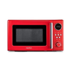 Medion MD15000 Retro Mikrowelle Solo rot 800W 20L - Bild 1 von 12