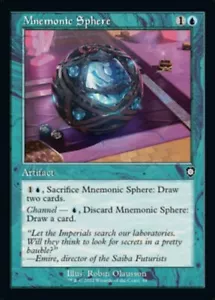 x1 Mnemonic Sphere C MTG Commander: The Brothers' War M/NM, English - Picture 1 of 1
