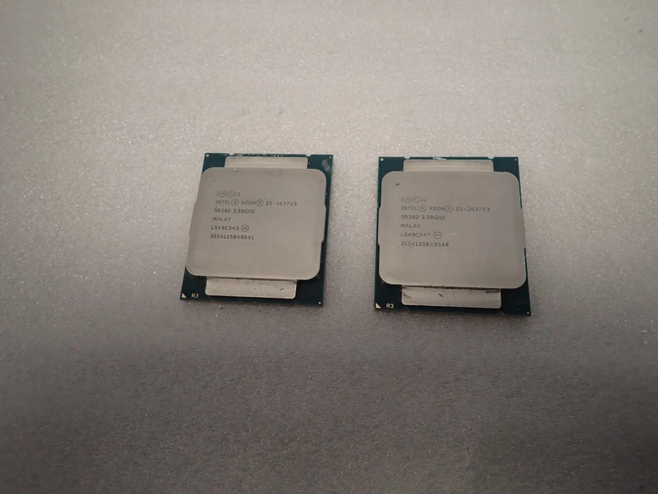 Par correspondente Intel Xeon SR202 E5-2637 v3 Quad-Core 3.50GHz 15MB LGA2011 - Imagem 1 de 1