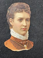 1888 Y95 Y96 Scrap Beatrice Princess Of Wales - Large Die Cut - H.D. & Smith