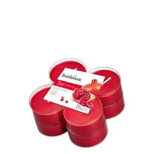 Bolsius Maxi-Lichte Granatapfel 8 Stück - Picture 1 of 1