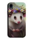 Possum In Flower Crown Phone Case Cover Possums Watercolour Painting BR25