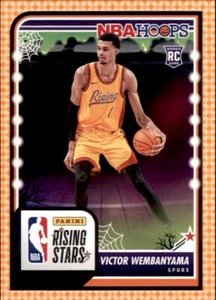 Aros embrujados de la NBA Victor Wembanyama naranja paralelo RC Spurs 2023-24 - Imagen 1 de 2