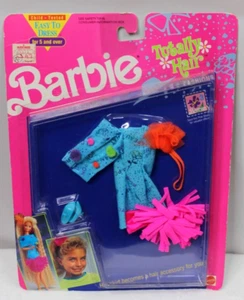 Mattel Vintage 1991 Barbie Totally Hair Fashion Clothing Collectible #3819 NIP - Picture 1 of 6
