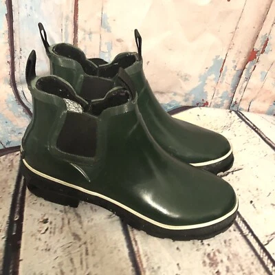 Botas de chuva Baffin femininas Marsh Series lagoa média biqueira redonda MRSHW004-BK1 verde - Imagem 1 de 4