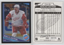 2013-14 O-Pee-Chee Black Rainbow Foil /100 Nicklas Lidstrom #430 HOF
