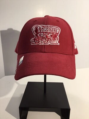 Oklahoma Sooners Red Hat Cap Russell Athletic College Football - Image 1 of 4