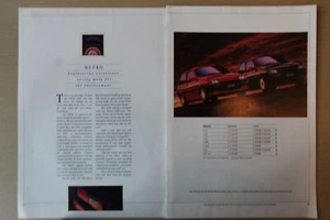 1991 ROVER range brochure extract - ROVER METRO 1.1, 1.4, GTa & GTi 16v R04 - Picture 1 of 2