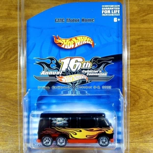 Hot Wheels RLC 16th Collectors Convention GMC Motorhome 1 of 4000 Black 2/2 2002 - Picture 1 of 3