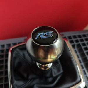 GUNMETAL SHORT BALL RS SHIFT GEAR KNOB for FOCUS MK2 MK3 MK4 FIESTA MK7 MK8 ST - Picture 1 of 6