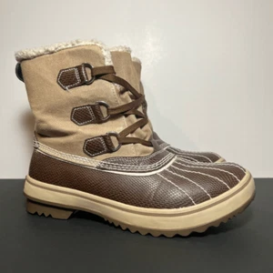 Skechers Damen-Stiefel Outdoor Kunstfell gefüttert Schlangenleder-Druck/Größe 8 - Bild 1 von 10