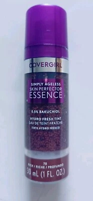 CoverGirl  Simply Ageless Skin Perfector ESSENCE Hydro Fresh Tint 70 Rich 1 OZ  - Image 1 of 3