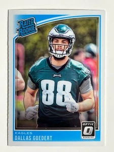 2018 Panini Donruss Optic Dallas Goedert #197 Rated Rookie Philadelphia Eagles - Bild 1 von 2