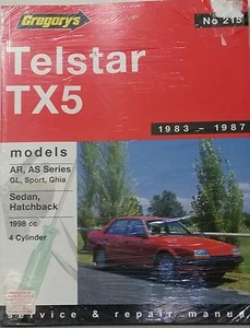 Ford Telstar AR & AS Workshop Repair Manual 1983-1987 with MPN GAP215 - Picture 1 of 1