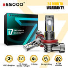 ESSGOO Car Headlamp LED Headlight Kit 100W 6500K Hi/Low Bulbs Super White IP68
