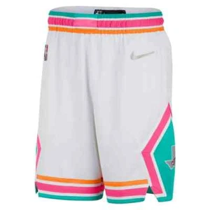 San Antonio Spurs Nike City Edition Swingman Performance Shorts Men's 2022 NBA - Picture 1 of 8