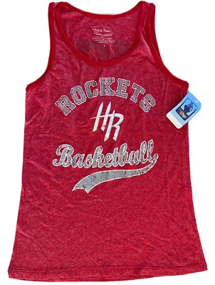 Camiseta sin mangas Majestic Threads NBA 4 Her para mujer Rockets Harden #13 roja talla grande nueva con etiquetas Foto 1 de 4