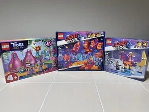LEGO SETS - Trolls 41251 + LEGO Movie2 70825 + LEGO Movie2 70824 - Picture 1 of 4