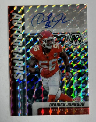 2021 Panini Mosaic Derrick Johnson Auto - Image 1 of 4