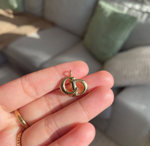 Ciondolo logo Christian Dior GF