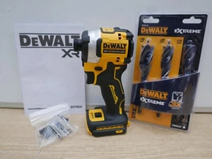 DeWalt DCF850 18v ultra compact impact driver bare unit + DT90237 auger bit set - Picture 1 of 5