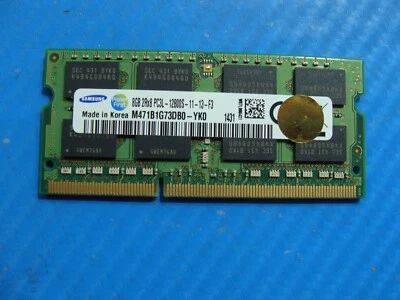 Toshiba S75-B7394 Samsung 8GB PC3L-12800S SO-DIMM Memory RAM M471B1G73DB0-YK0 - Image 1 of 2