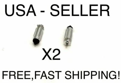 X2 HONDA Foreman Rubicon TRX 500 4X4 CARBURETOR FLOAT NEEDLE VALVE  2001 - 2014 - Image 1 of 2