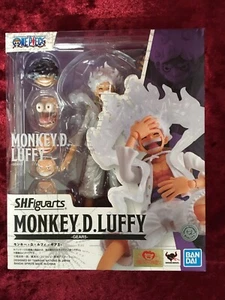 Figura de acción BANDAI S.H.Figuarts ONE PIECE Monkey D. Luffy Gear 5 - Imagen 1 de 14