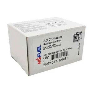 3RT1017-1AK61 Contactor 120V 3RT1017-1AK60 12A coil AC same as Siemens Contactor - Picture 1 of 3