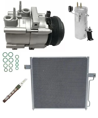 RYC Reman AC Compressor Kit W/Condenser B085A Fits Mercury Mountaineer 4.6L 2008 - Image 1 of 4