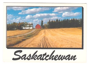 Postcard:  Farming in Saskatchewan, Canada - Picture 1 of 2