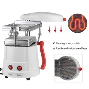 800W Compact Vacuum Forming Machine with Precision Mold Thermoforming Unit White - Picture 1 of 24