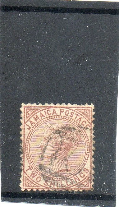 SG 14 JAMAICA 2/- USED..CAT £40 - Image 1 of 1