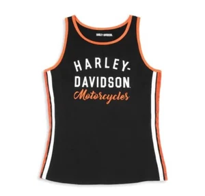 Camiseta sin mangas Harley-Davidson Iconic Side Stripe para mujer - Imagen 1 de 2