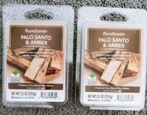 lot of 2 ILLUMISCENTS Palo Santo & Amber 2.5 oz ea (6 Cubes ea) - Picture 1 of 4