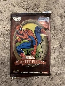 2008 Marvel Masterpieces Series 2 Trading Cards SEALED UNOPENED PACK - 7 Cards! - Picture 1 of 2