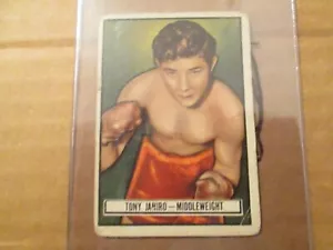 1952 Ringside Boxen Tony Janiro Mittelgewicht - Bild 1 von 1