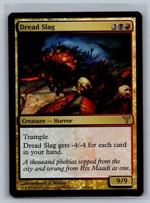 Magic The Gathering Dissension Dread Slag #109/180 Foil MTG TCG CCG - Image 1 of 2