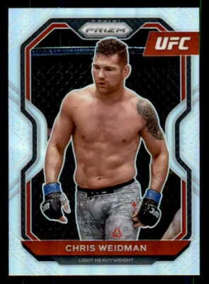 2021 Panini Prizm UFC Prizms Silver #88 Chris Weidman (ref 170326) - Image 1 of 2
