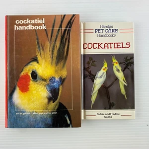 COCKATIELS and COCKATIEL HANDBOOK Dr Gerald & Conni Allen PET BIRDS HARDCOVER - Picture 1 of 21