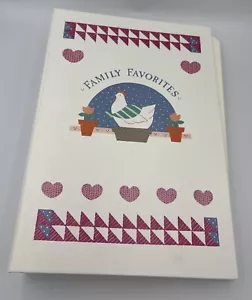 Libro álbum de recetas vintage 1986 Hallmark favoritos de la familia que llenas #RA 1707 - Imagen 1 de 12