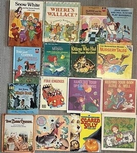 1960s-1980s Disney Pop-Up Weekly Reader Kid’s Books Lot/16 Titles/READ Vintage - Bild 1 von 18